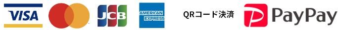 各種クレジットカードご利用できます