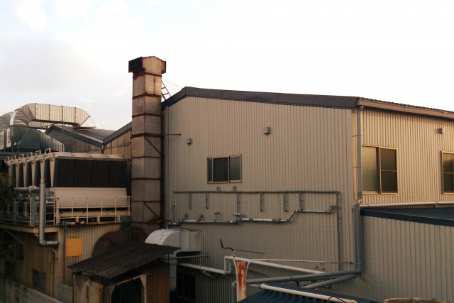 広島工場　コロナ除菌作業