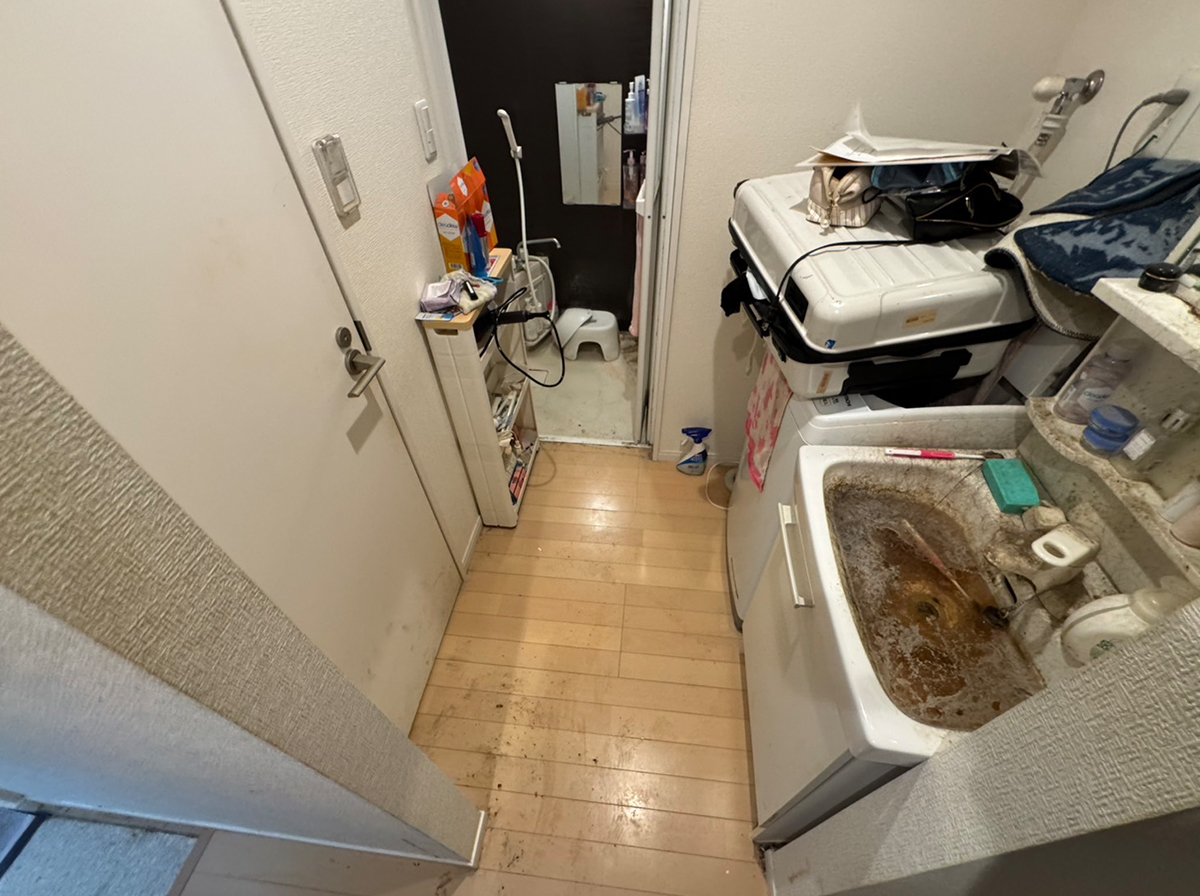 広島県広島市東区1Kマンション M様の作業事例