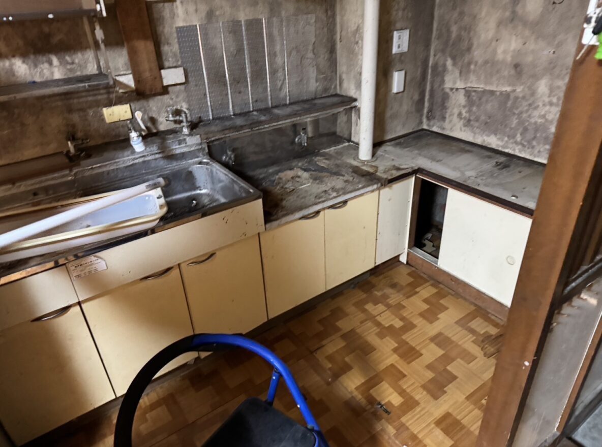 広島県呉市4LDK二世帯住宅S様の作業事例