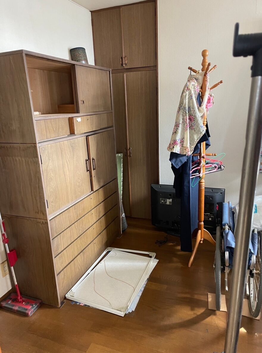 広島県広島市安芸区1KアパートH様の作業事例