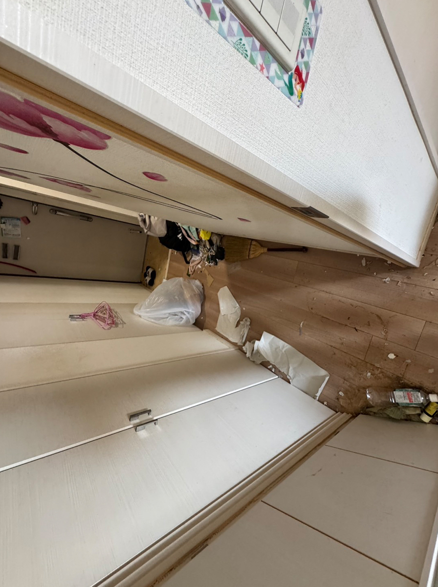 広島県江田島市2DKアパートK様の作業事例