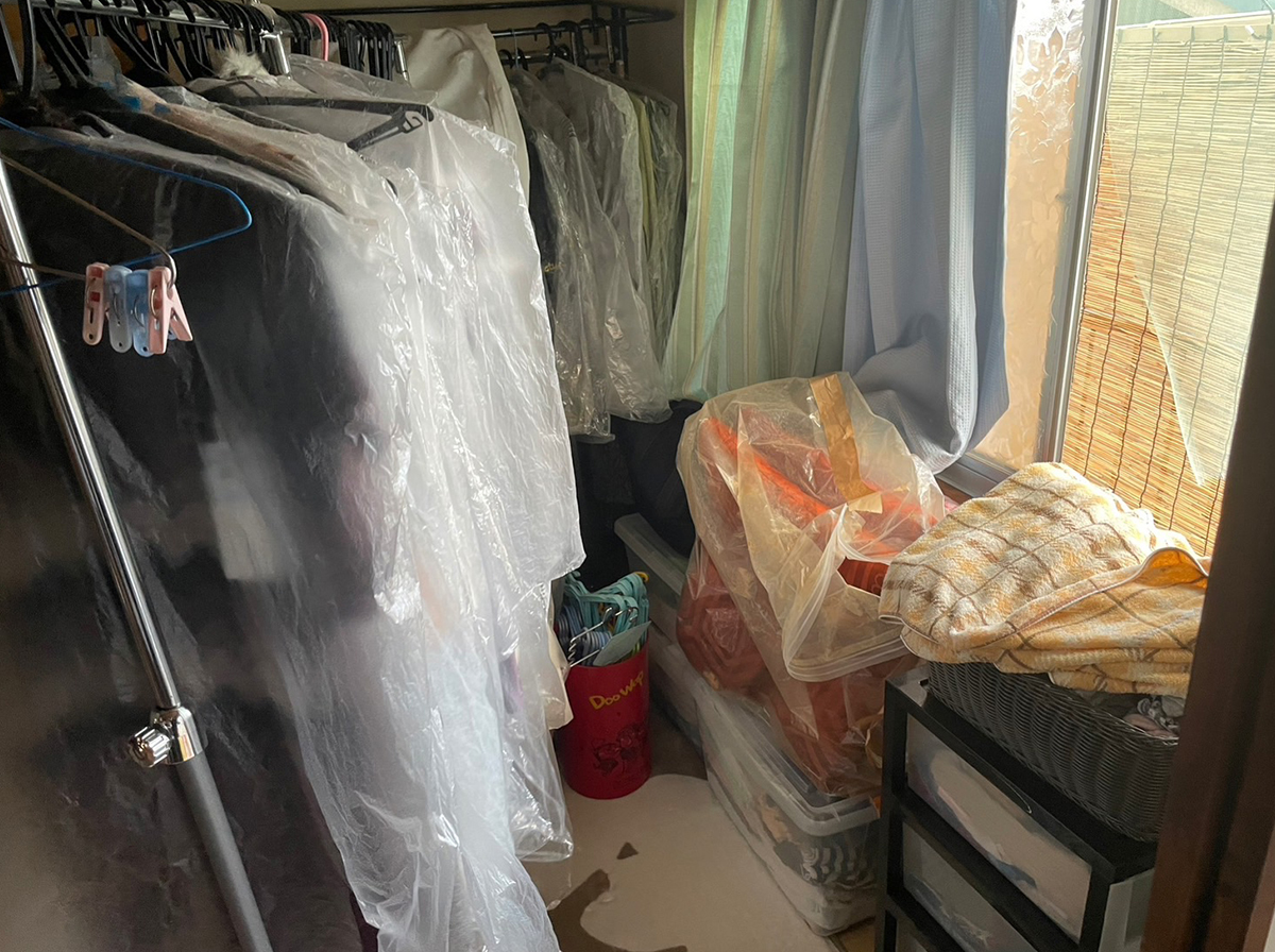 広島県三原市2DKアパートK様の作業事例