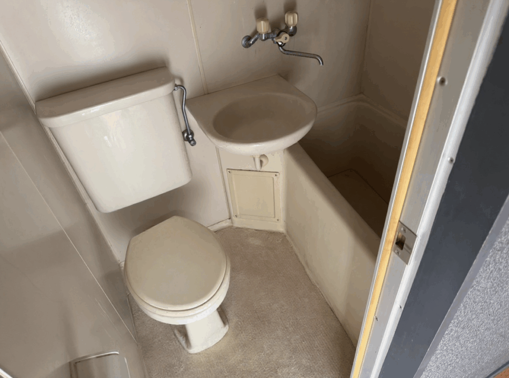 福山市アパート 1K の単身ゴミ屋敷片付け事例 After