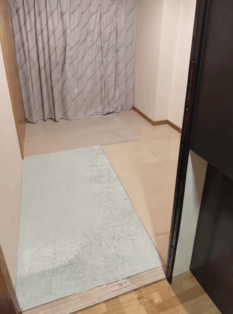 北広島町アパート1Kの単身ゴミ屋敷片付け事例 After