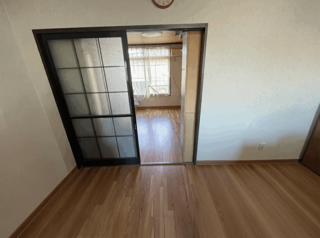 海田町アパート1Kの単身ゴミ屋敷片付け事例 After