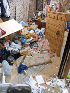 世羅町戸建て5LDKの大型ゴミ屋敷片付け事例