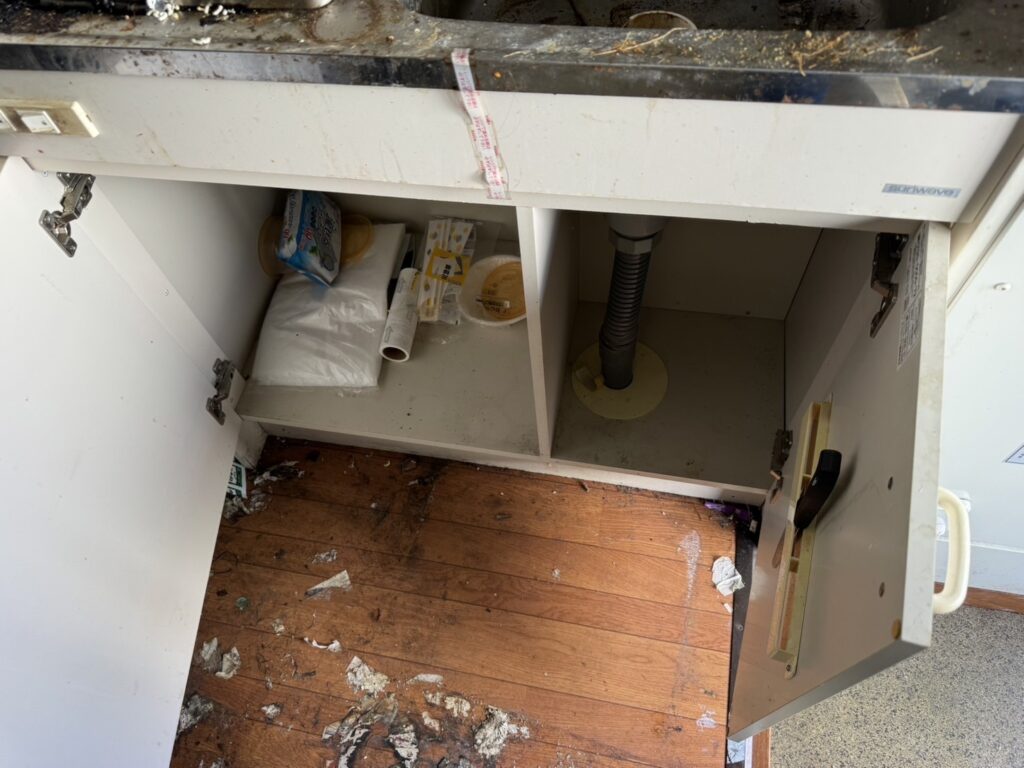 広島市西区戸建て 3LDK のゴミ屋敷片付け事例 Before