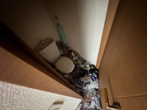 広島市中区アパート 1LDK のゴミ屋敷片付け事例