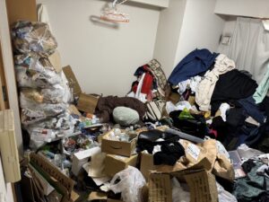 広島市安佐南区マンション 2LDK のゴミ屋敷片付け事例