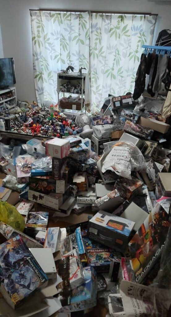 大崎上島町戸建て3DKのゴミ屋敷片付け事例 Before