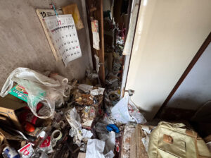 三次市平屋 2DK の高齢者宅ゴミ屋敷片付け事例
