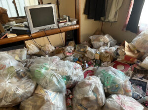 広島市東区アパート 1DK のゴミ屋敷片付け事例