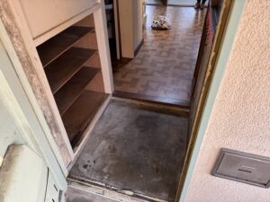 山口県光市2DKアパートS様の作業事例