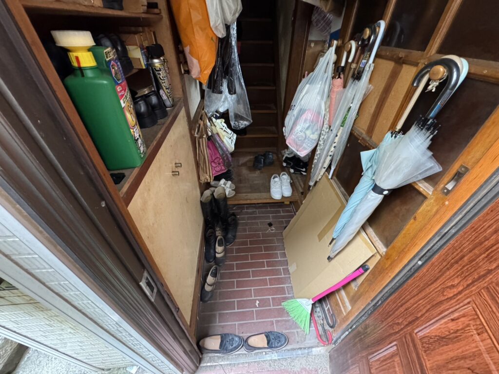 山口県下関市1DKアパートK様の作業事例 Before