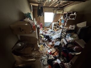 長崎県五島市1RアパートK.I様のゴミ屋敷片付け事例