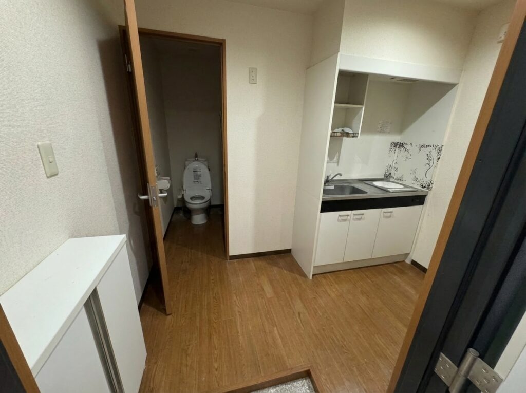 大分県杵築市1KマンションS.A様のゴミ屋敷片付け事例 After