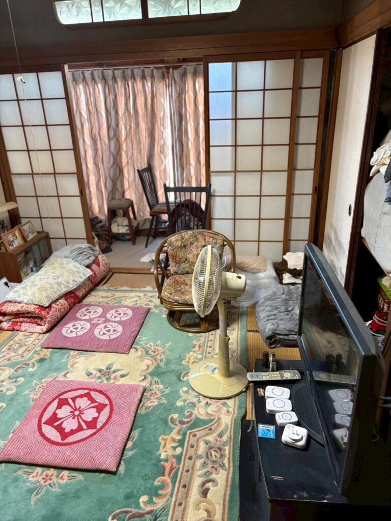 京都府宇治市1DKアパートU様の特殊清掃作業事例 Before