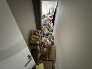 岡山県井原市5LDK二世帯住宅H.W様のゴミ屋敷片付け事例