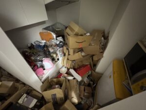 岡山県赤磐市3LDKマンションN.K様のゴミ屋敷片付け事例