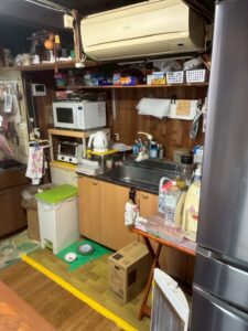 群馬県前橋市1DKアパートF様の特殊清掃作業事例