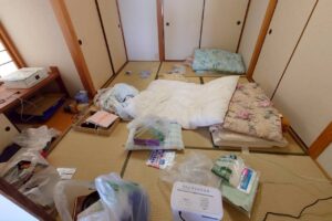 北海道小樽市4LDK二世帯住宅K様の遺品整理事例