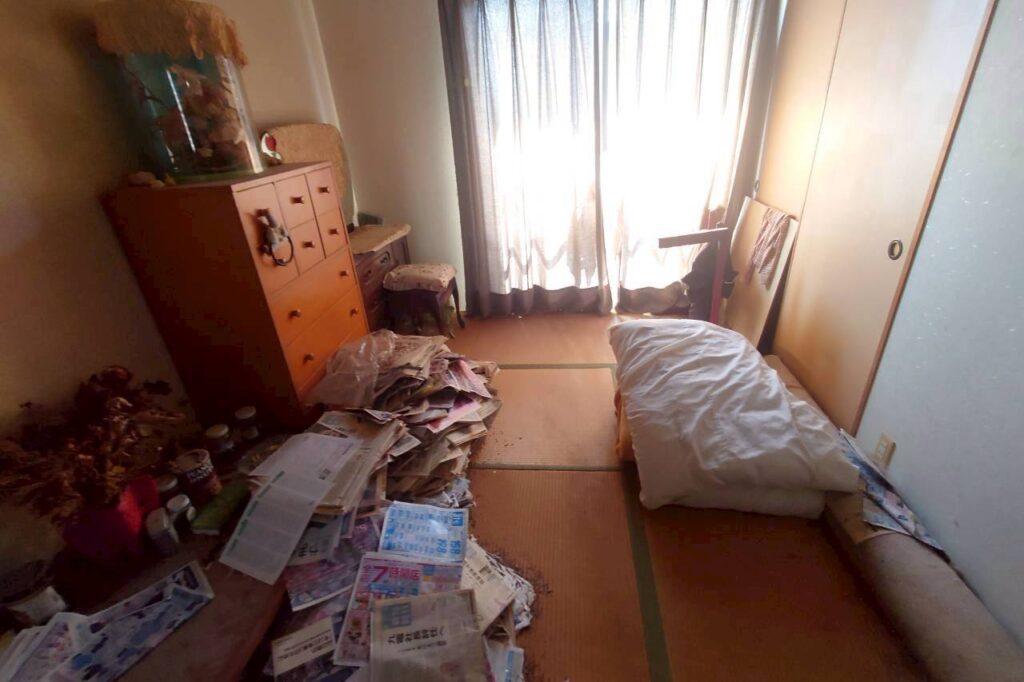 石川県小松市3LDKマンションS様の遺品整理事例 Before