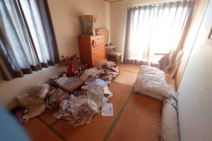 石川県七尾市3DK戸建てF様の遺品整理事例