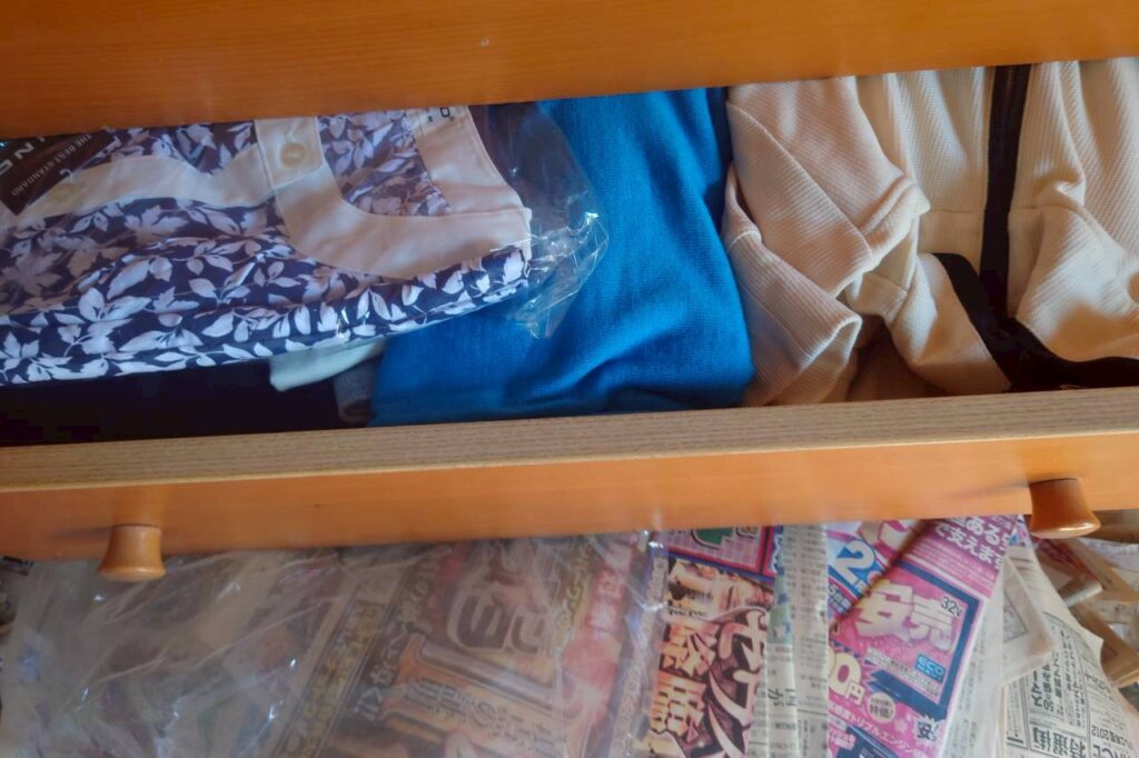 三重県伊勢市1DKアパートF様の遺品整理事例 Before