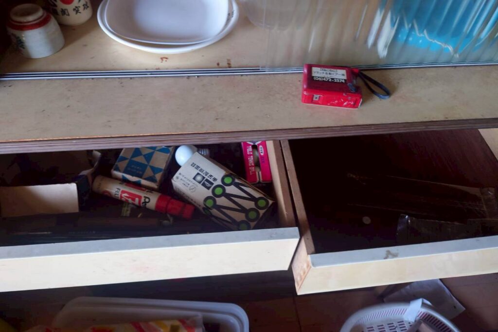 兵庫県神戸市中央区1DKアパートF様の遺品整理事例 Before