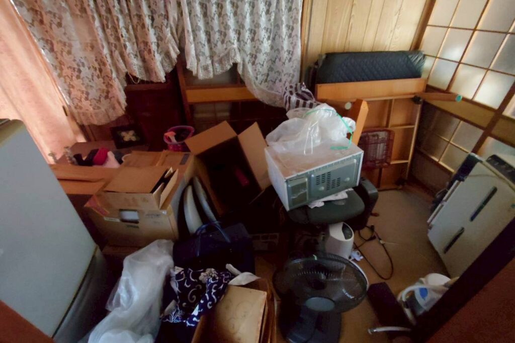鳥取県米子市4LDK戸建てM様の遺品整理事例 Before