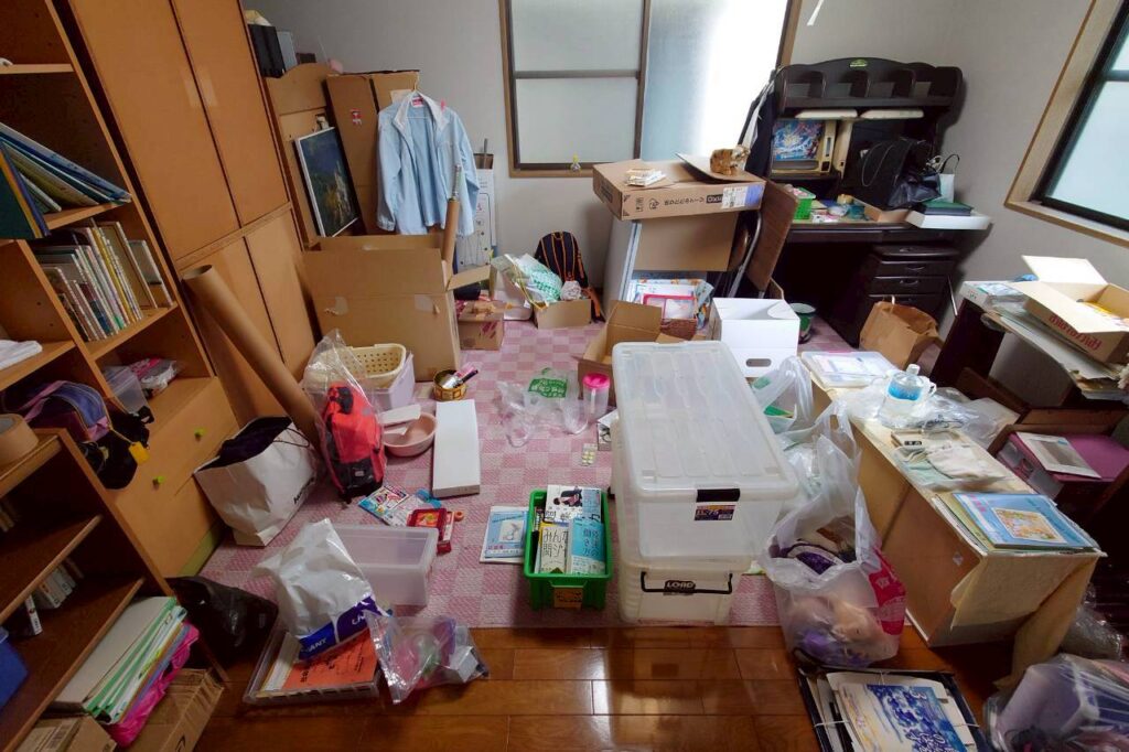 岩手県花巻市1LDKマンションK様の遺品整理事例 Before