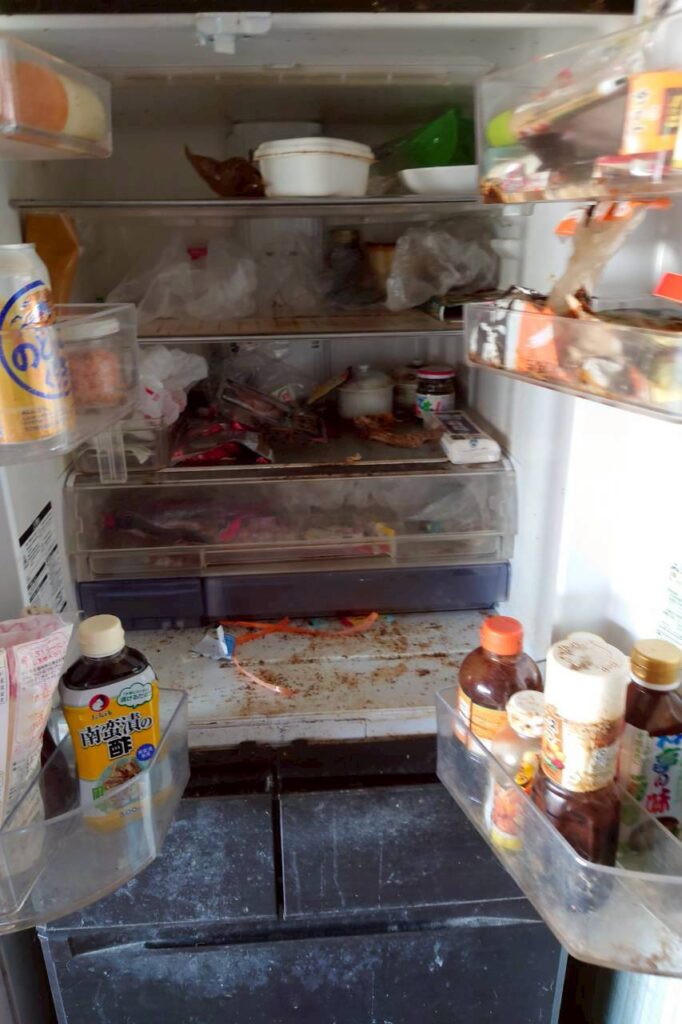 岡山県玉野市1KアパートE様の遺品整理事例 Before