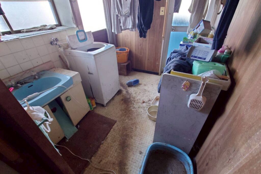 広島県福山市3LDKマンションO様の遺品整理事例 Before