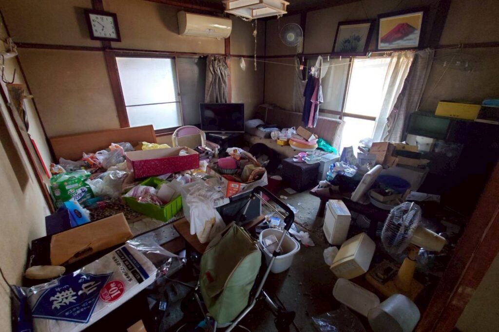 広島県呉市3LDK戸建てO様の遺品整理事例 Before