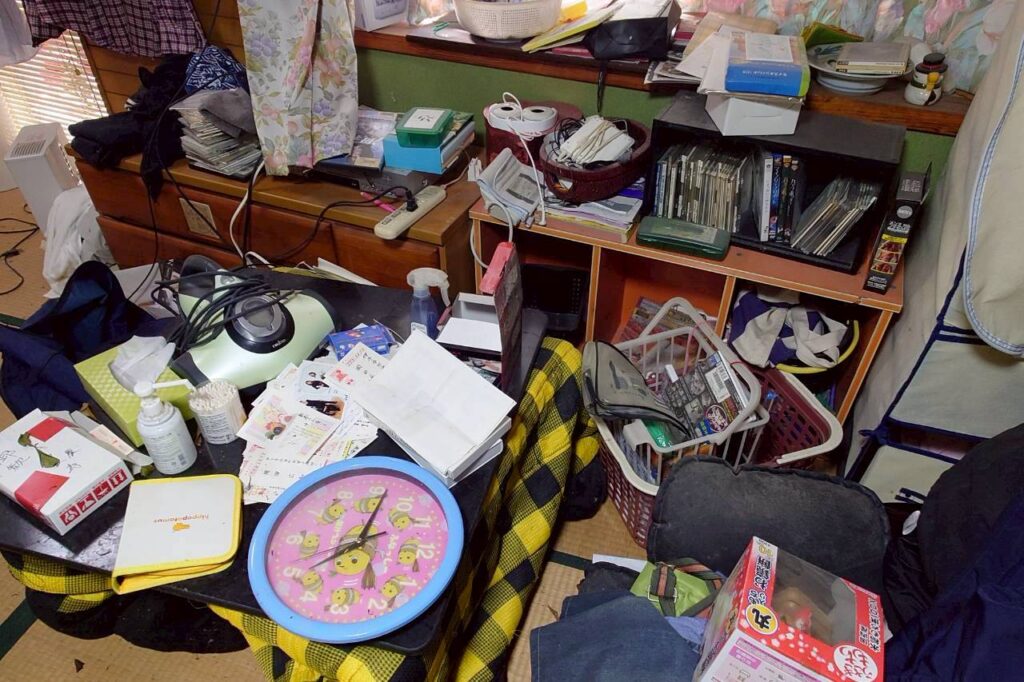 徳島県小松島市3DK戸建てT様の遺品整理事例 Before