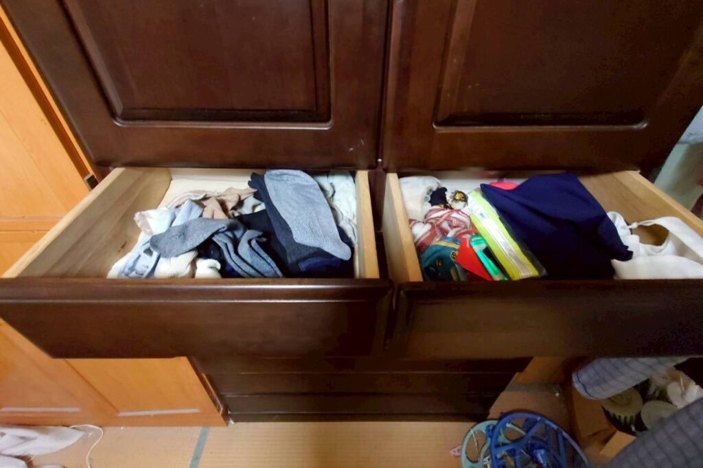 高知県高知市1RアパートM様の遺品整理事例 Before