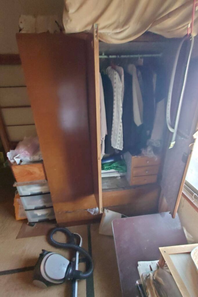 佐賀県伊万里市1DKマンションS様の遺品整理事例 Before