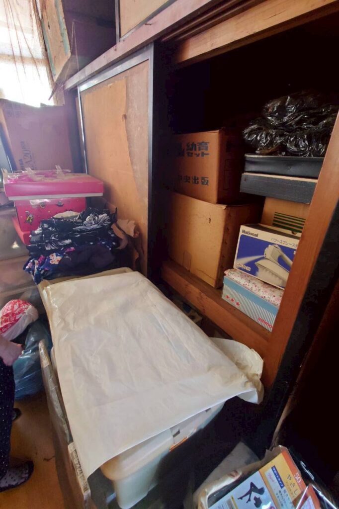 宮城県大崎市2DKアパートS様の遺品整理事例 Before