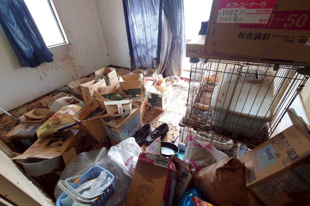 福島県会津若松市2LDK戸建てM様の遺品整理事例 Before