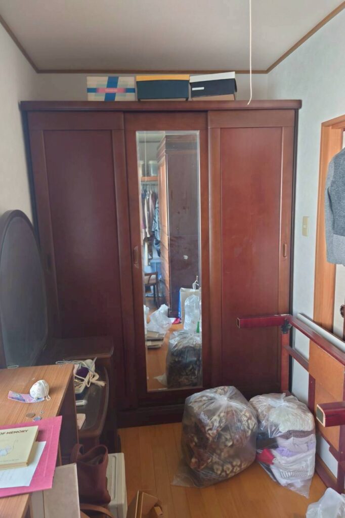 茨城県土浦市1DKアパートY様の遺品整理事例 Before