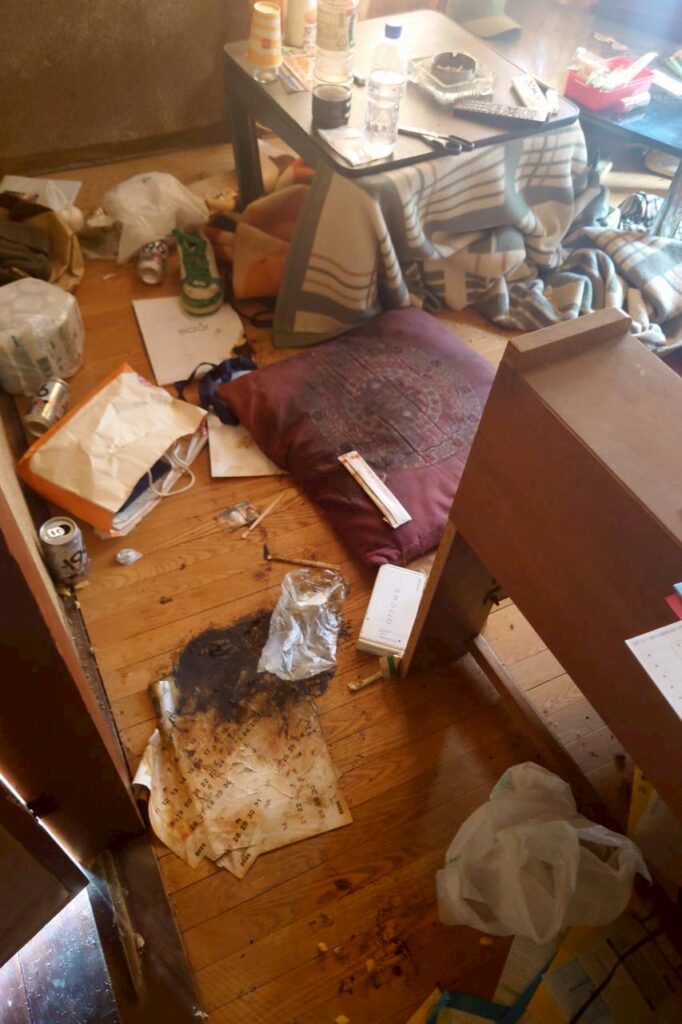 群馬県高崎市3LDKマンションM様の遺品整理事例 Before