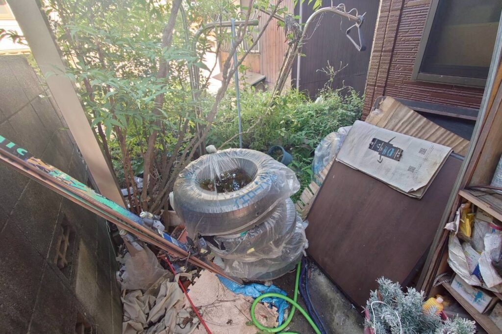 東京都世田谷区1KマンションN様の遺品整理事例 Before