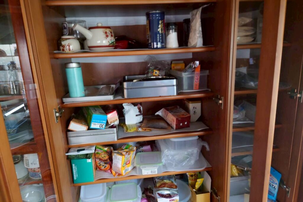 新潟県新潟市中央区1KマンションF様の遺品整理事例 Before