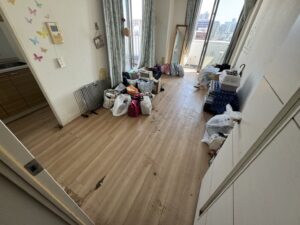 岡山県早島町2DK戸建てK様のゴミ屋敷片付け事例