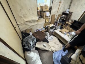 岡山県矢掛町3LDK二世帯住宅F様のゴミ屋敷片付け事例