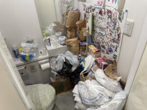 広島県広島市安佐南区3DK店舗兼住宅S様のゴミ屋敷片付け事例