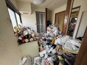 広島県大崎上島町4LDK二世帯住宅W様のゴミ屋敷片付け事例