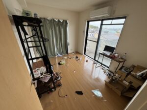 岡山県岡山市中区2LDK店舗兼住宅N様のゴミ屋敷片付け事例