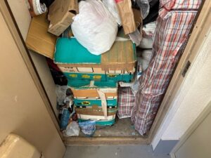 岡山県岡山市中区3LDKマンションM様のゴミ屋敷片付け事例